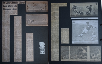 Press report from Adrian Killen's scrapbook