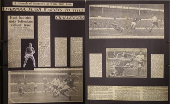 Hunt hat-trick sinks Spurs without trace - 27 March 1963