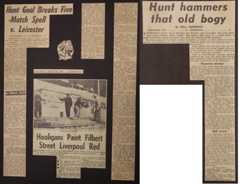 Press report from Adrian Killen's scrapbook