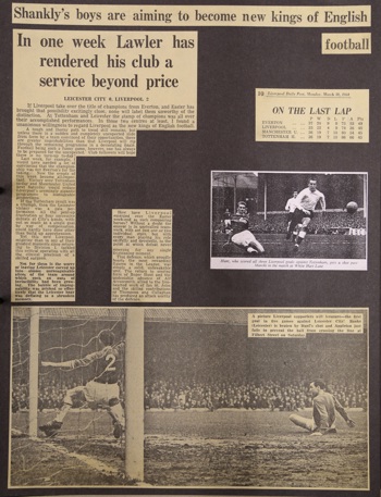 In one week Lawler has rendered his club service beyond price - 28 March 1964