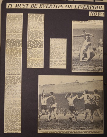 It must be Liverpool or Everton now!