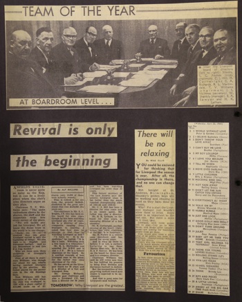 Team of the year at boardroom level