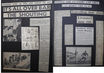 Press report from Adrian Killen's scrapbook