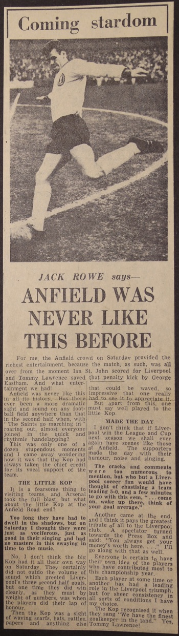 Coming stardom! - April 1964