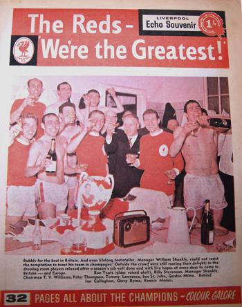Cover of Liverpool Echo souvenir