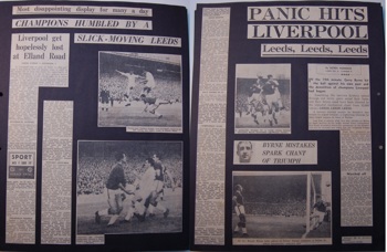 Press report from Adrian Killen's scrapbook