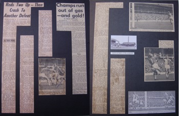 Press report from Adrian Killen's scrapbook