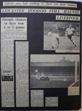 Press report from Adrian Killen's scrapbook