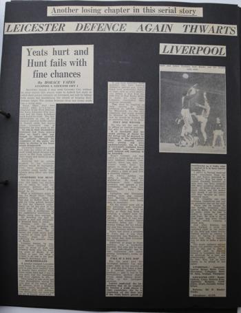 Press report from Adrian Killen's scrapbook