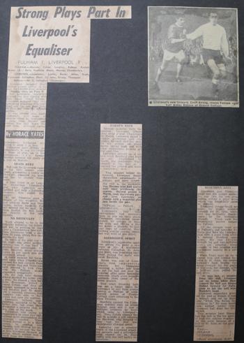 Press report from Adrian Killen's scrapbook