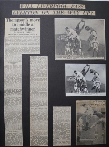 Press report from Adrian Killen's scrapbook