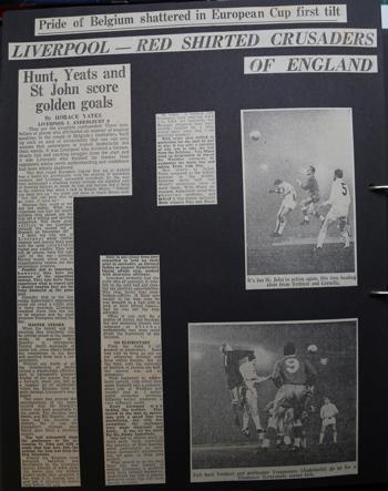 Press report from Adrian Killen's scrapbook