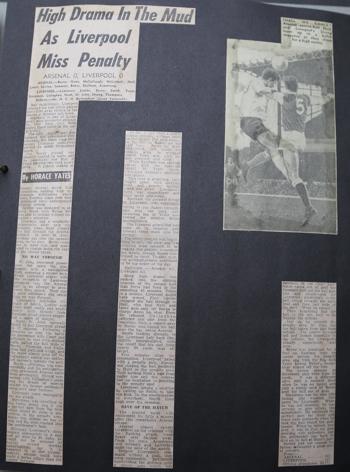 Press report from Adrian Killen's scrapbook