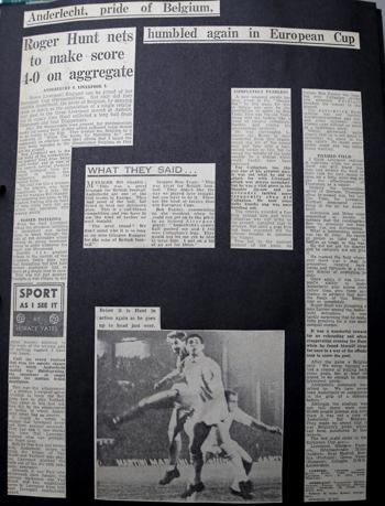 Press report from Adrian Killen's scrapbook