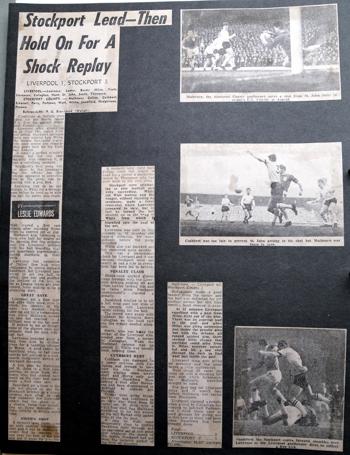 Press report from Adrian Killen's scrapbook