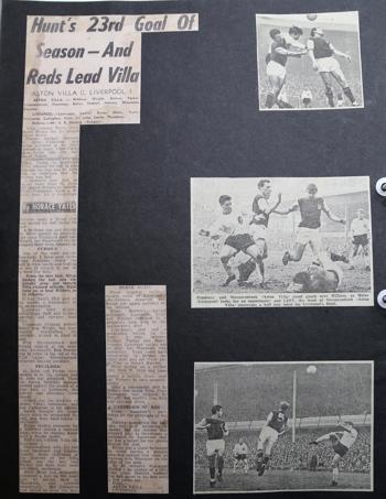 Press report from Adrian Killen's scrapbook