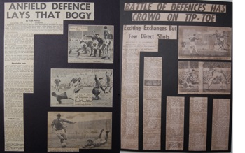 Press reports from Adrian Killen's scrapbook