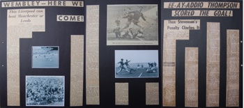 Press report from Adrian Killen's scrapbook