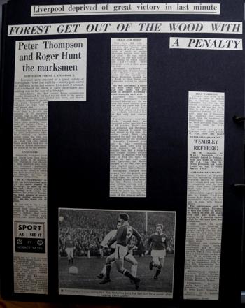 Press report from Adrian Killen's scrapbook