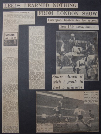 Press report from Adrian Killen's scrapbook