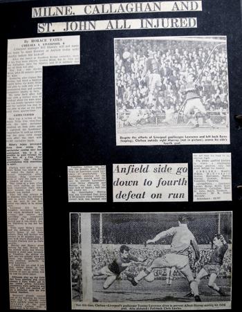 Press report from Adrian Killen's scrapbook