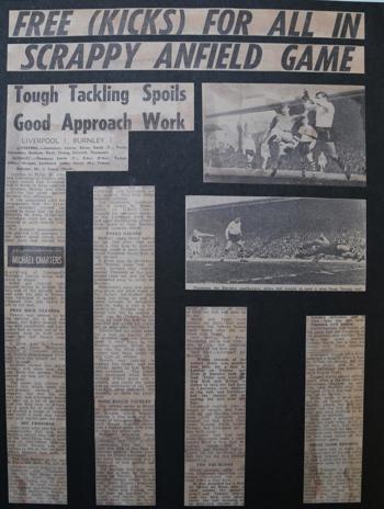 Press report from Adrian Killen's scrapbook