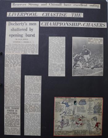 Press report from Adrian Killen's scrapbook