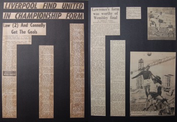 Press report from Adrian Killen's scrapbook