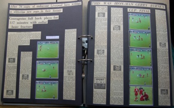 Press report from Adrian Killen's scrapbook