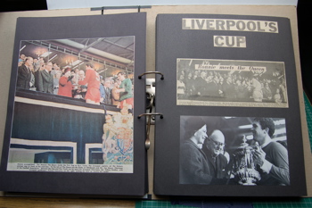 The queen hands the cup to Big Ron