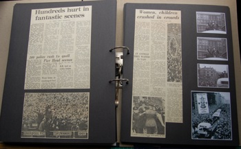 Hundreds hurt in fantastic scenes