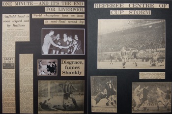 Referee centre of cup storm