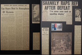 Press report from Adrian Killen's scrapbook