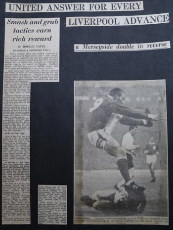 Press report from Adrian Killen's scrapbook