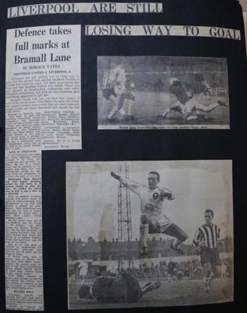 Press report from Adrian Killen's scrapbook