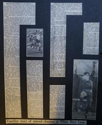 Press report from Adrian Killen's scrapbook