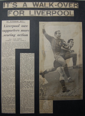 Press report from Adrian Killen's scrapbook