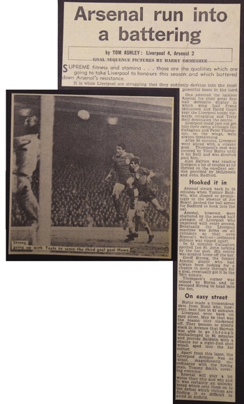 Arsenal run into a battering