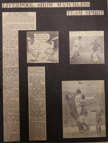 Press report from Adrian Killen's scrapbook