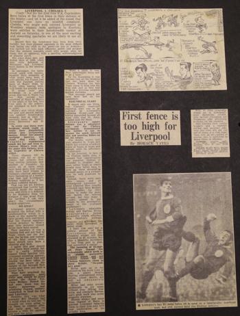 Press report from Adrian Killen's scrapbook