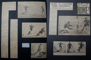 Press report from Adrian Killen's scrapbook