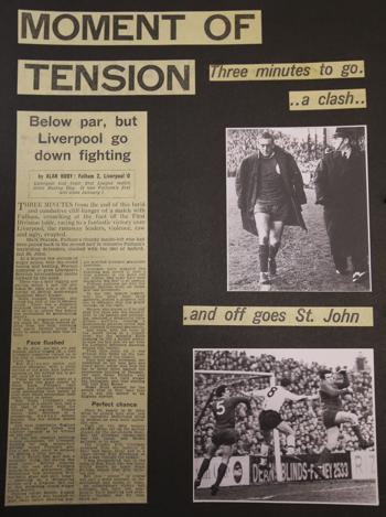 Press report from Adrian Killen's scrapbook