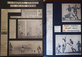 Press report from Adrian Killen's scrapbook