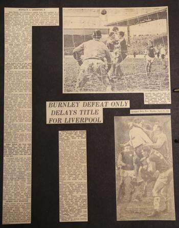 Press report from Adrian Killen's scrapbook
