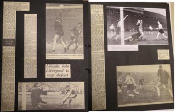 Press report from Adrian Killen's scrapbook