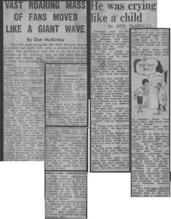 The terrifying ordeal of the Kop crush