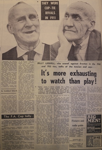 Ephraim Longworth remembers this derby 56 years later!