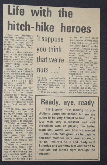 Life with the hitch-hike heroes