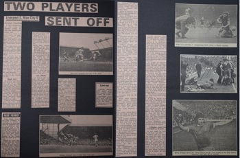 Press report from Adrian Killen's scrapbook
