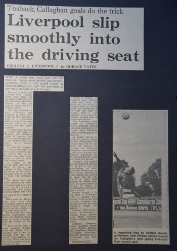 Press report from Adrian Killen's scrapbook